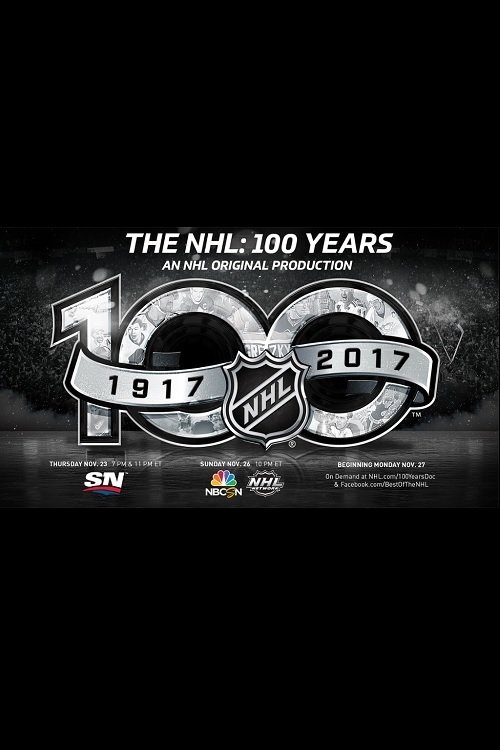 Постер The NHL: 100 Years